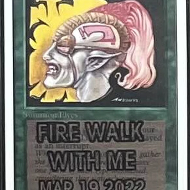 fire walk with me stamps